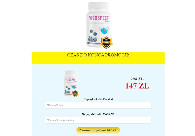 Explore visospect forte cena